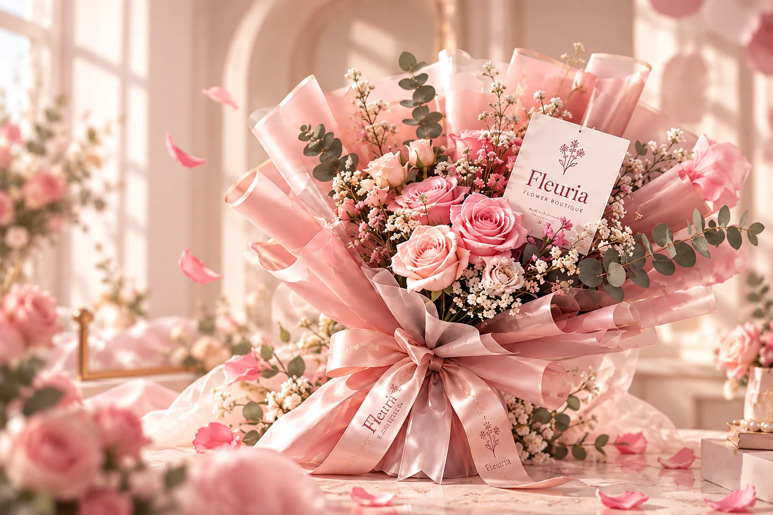 Rangkaian Buket Cantik Fleuria